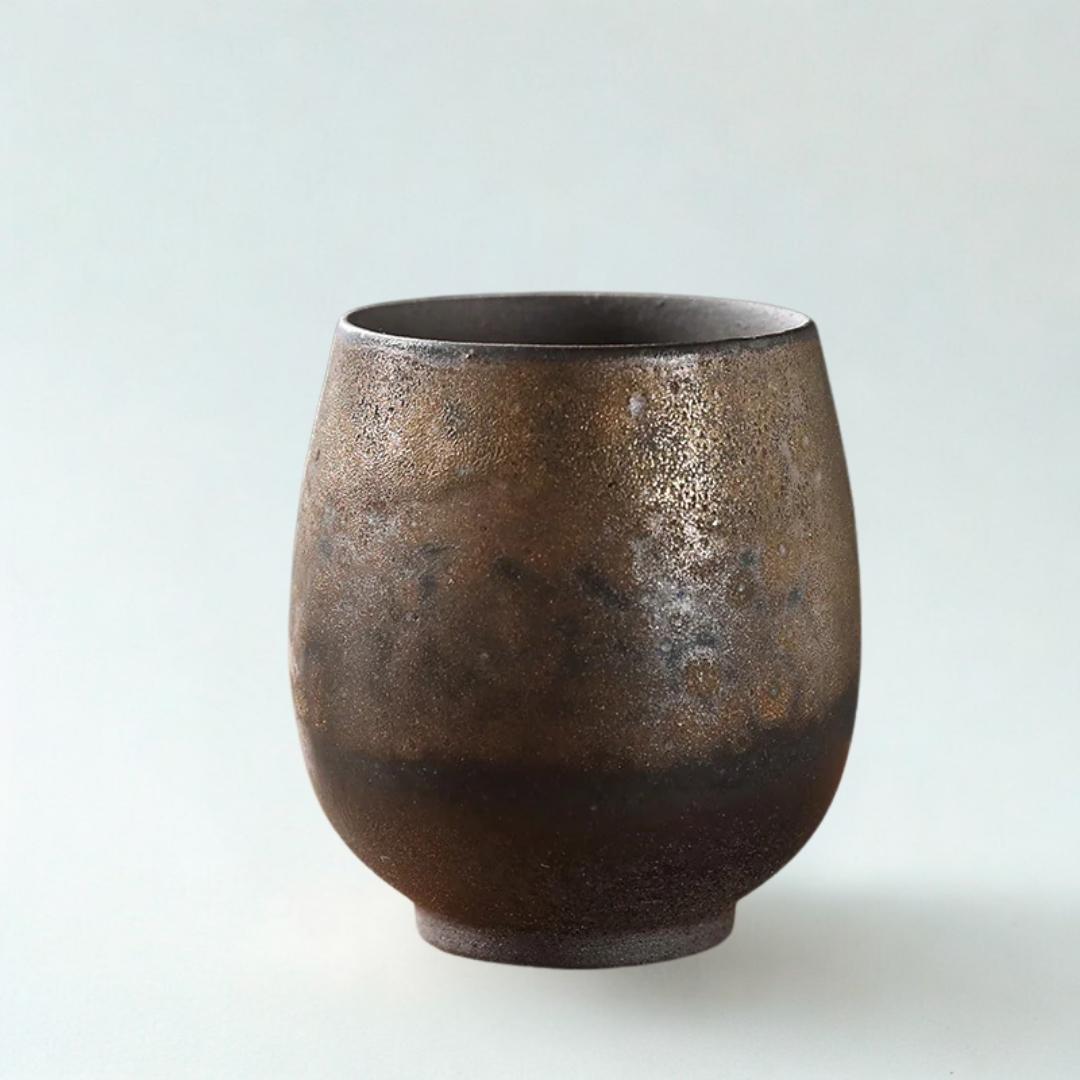The Rivve Retro Ceramic Fambé Tea Cup