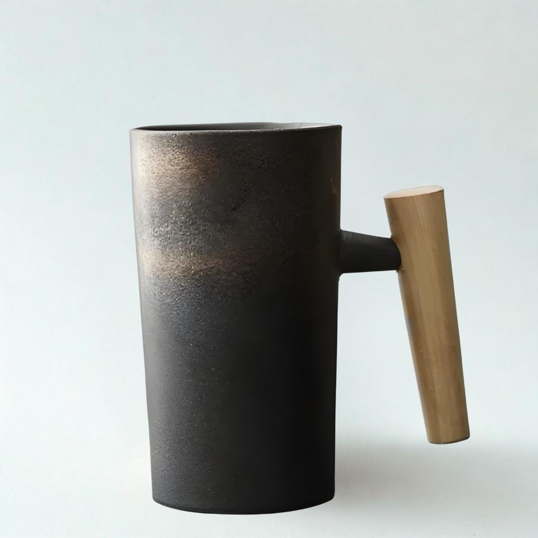 The Rivve Rustic Ceramic Elegance Mug