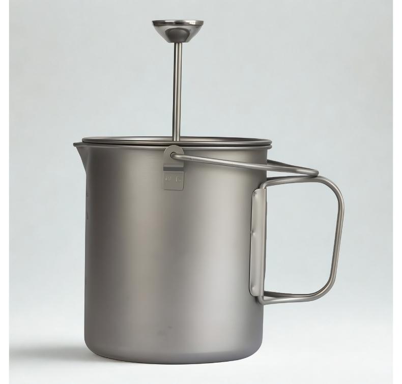 The Rivve Titanium Luxe 750ml French Press