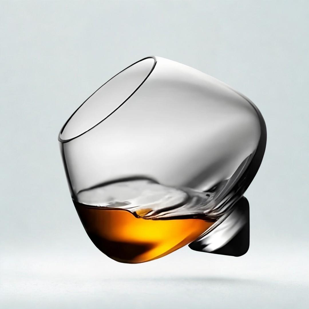 Rivve Stellar Rotating Crystal Spirit Glass
