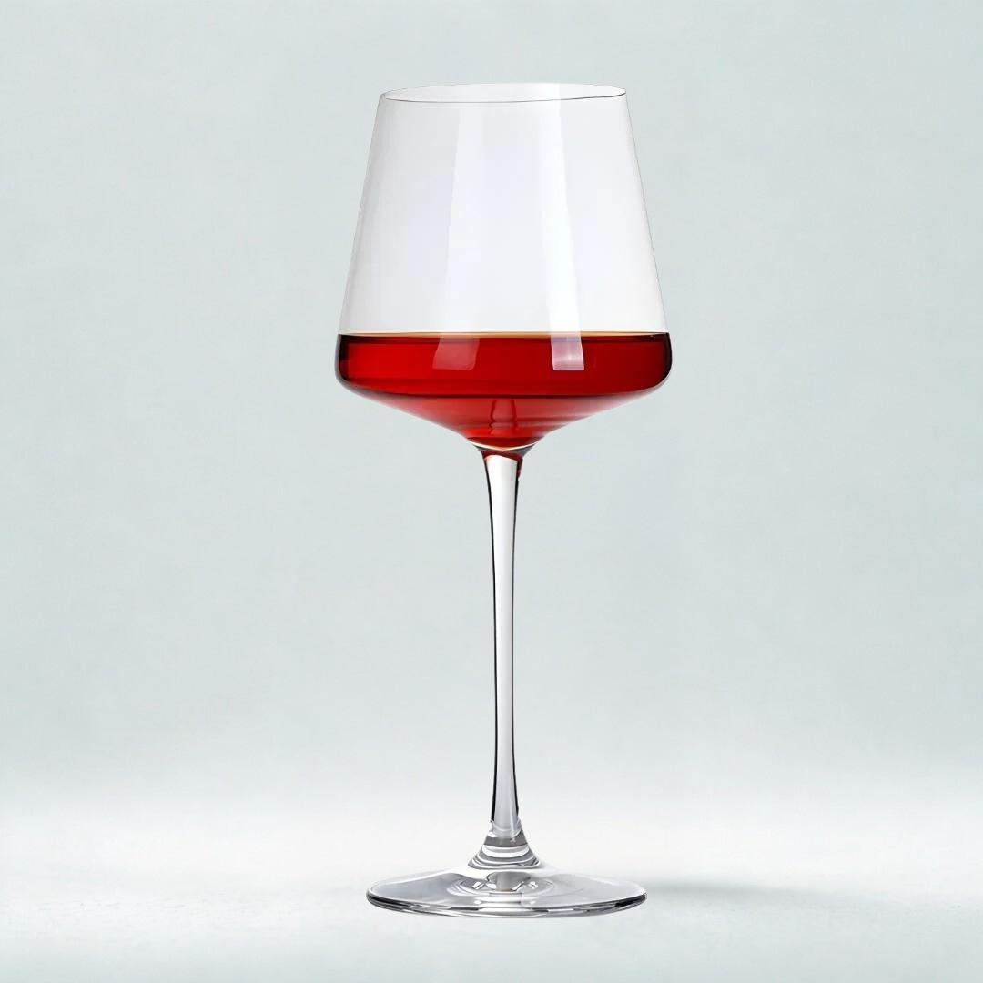The Rivve Sovereign Burgundy Crystal Goblet