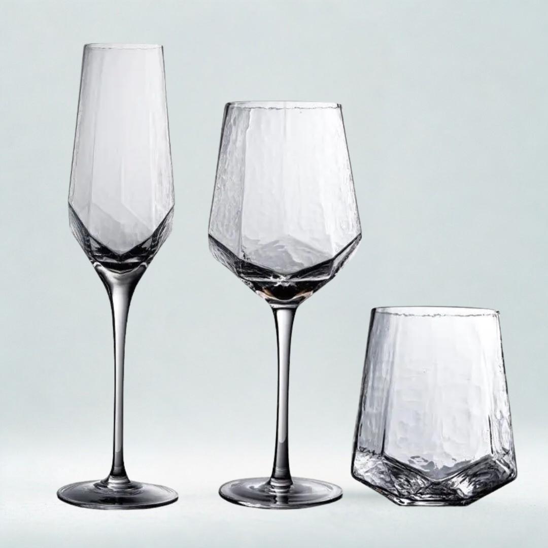 The Aura Hammered Nordic Goblet