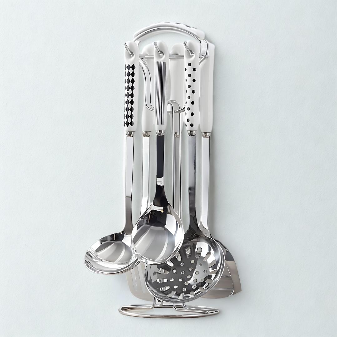 The Rivve Hepburn Elegance Stainless Utensil Set