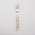 The Rivve Bamboo-Inspired Stainless Steel Dining Set (5 Pieces)